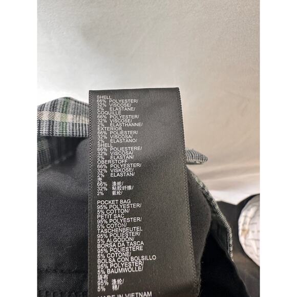 Urban Outfitters Plaid Trouser Ankle Pants Pleated Goth Punk Work Menswear SM - Picture 5 of 6